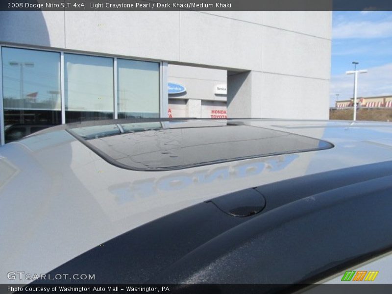 Light Graystone Pearl / Dark Khaki/Medium Khaki 2008 Dodge Nitro SLT 4x4