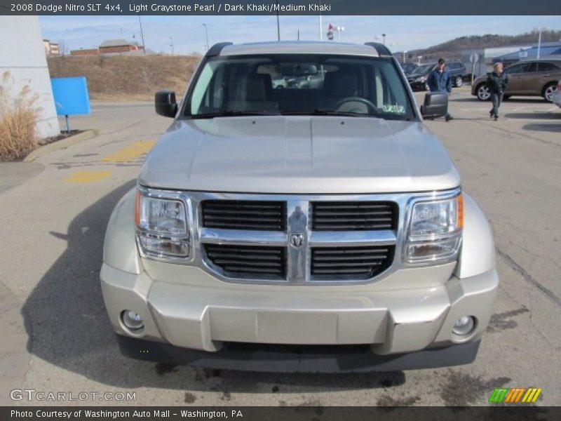 Light Graystone Pearl / Dark Khaki/Medium Khaki 2008 Dodge Nitro SLT 4x4