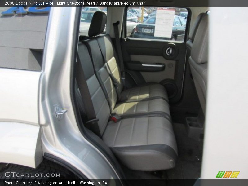 Light Graystone Pearl / Dark Khaki/Medium Khaki 2008 Dodge Nitro SLT 4x4