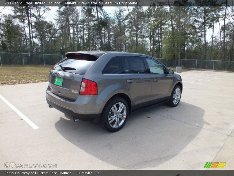 Mineral Grey Metallic / Medium Light Stone 2012 Ford Edge Limited EcoBoost