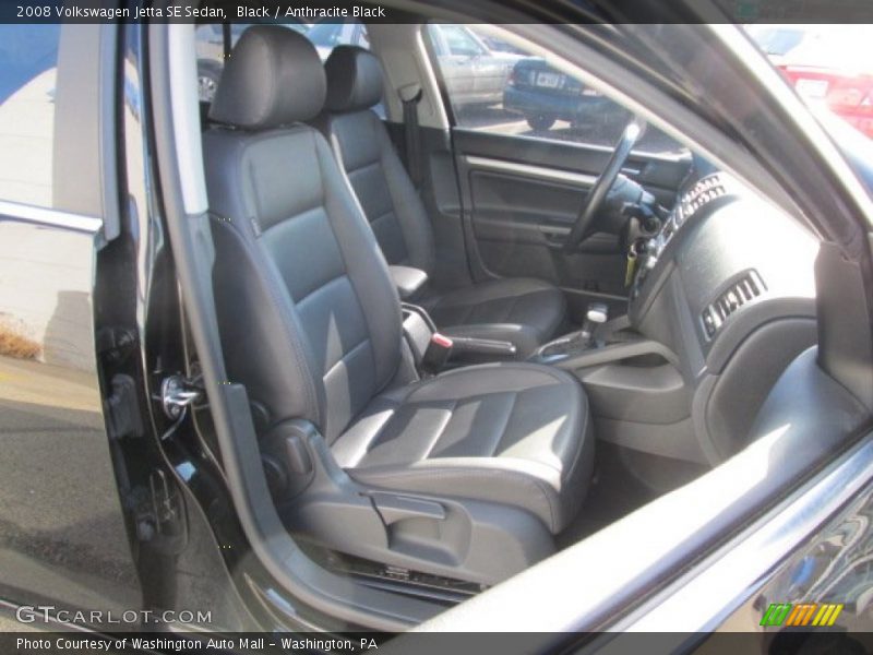 Black / Anthracite Black 2008 Volkswagen Jetta SE Sedan