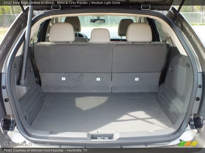 Mineral Grey Metallic / Medium Light Stone 2012 Ford Edge Limited EcoBoost