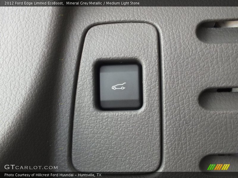 Mineral Grey Metallic / Medium Light Stone 2012 Ford Edge Limited EcoBoost