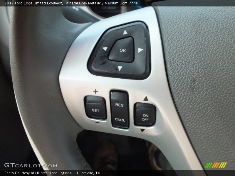 Mineral Grey Metallic / Medium Light Stone 2012 Ford Edge Limited EcoBoost