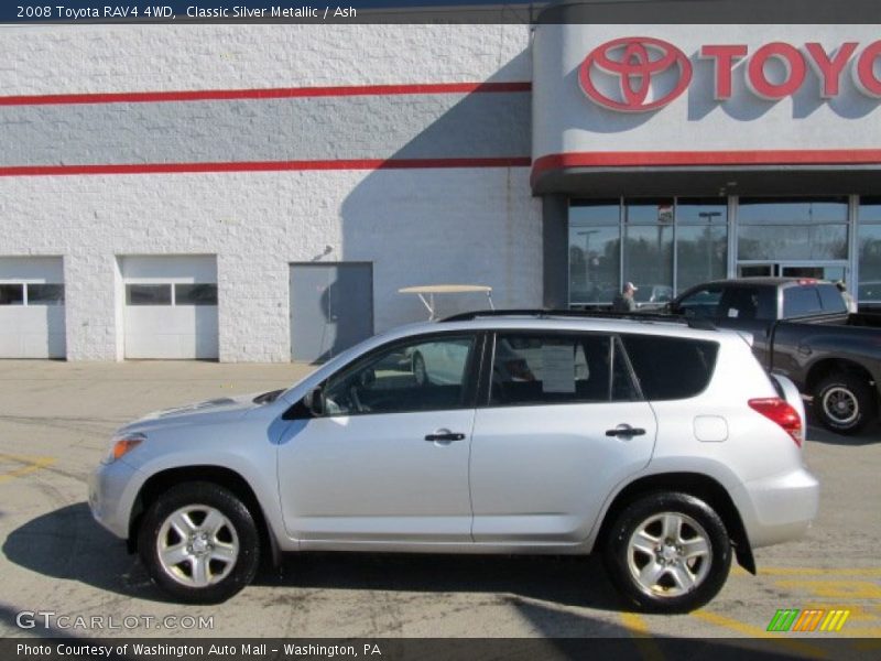 Classic Silver Metallic / Ash 2008 Toyota RAV4 4WD