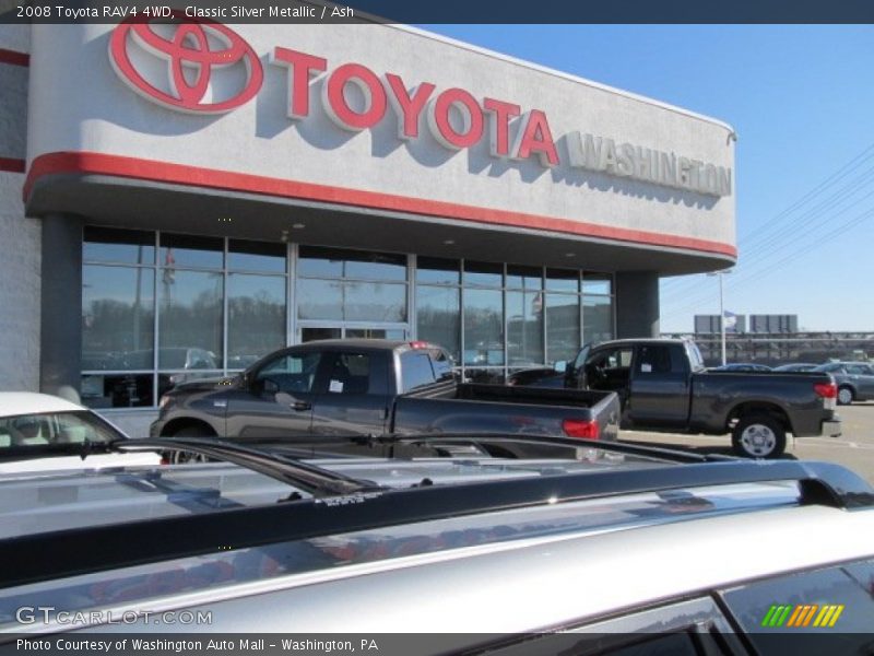 Classic Silver Metallic / Ash 2008 Toyota RAV4 4WD