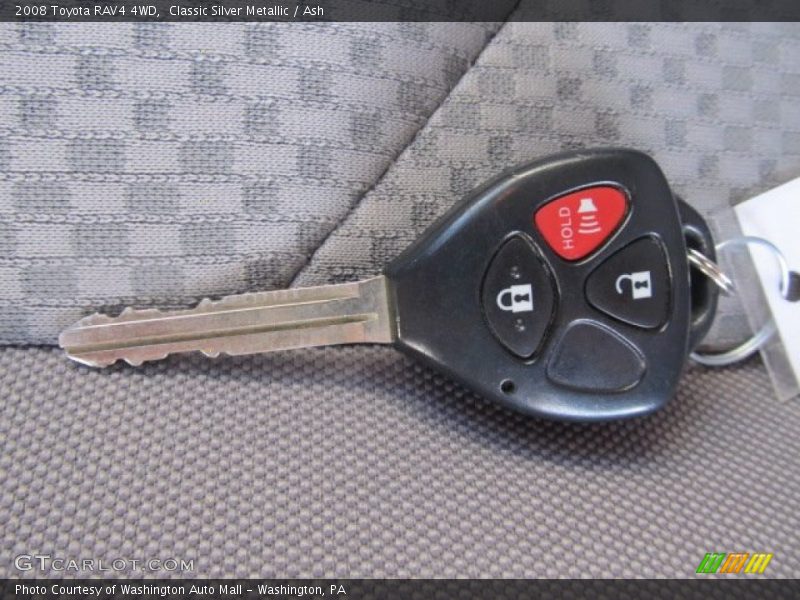Classic Silver Metallic / Ash 2008 Toyota RAV4 4WD