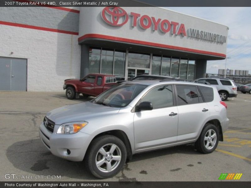 Classic Silver Metallic / Ash Gray 2007 Toyota RAV4 V6 4WD