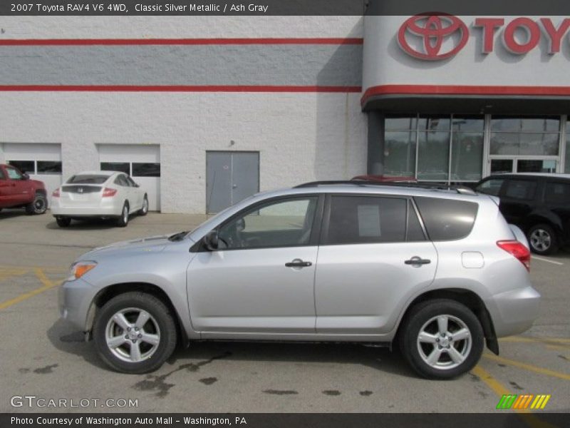 Classic Silver Metallic / Ash Gray 2007 Toyota RAV4 V6 4WD