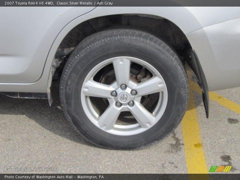 Classic Silver Metallic / Ash Gray 2007 Toyota RAV4 V6 4WD
