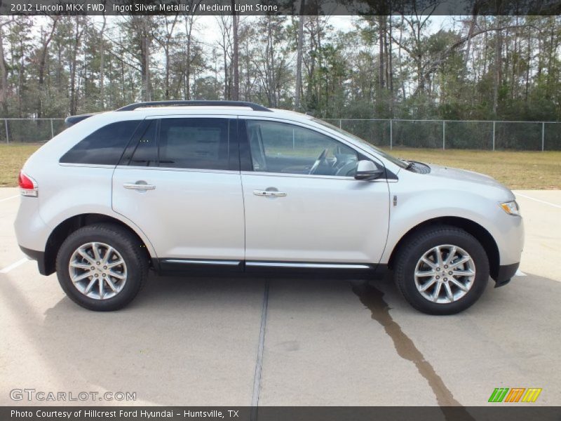 Ingot Silver Metallic / Medium Light Stone 2012 Lincoln MKX FWD