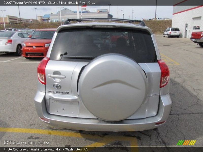 Classic Silver Metallic / Ash Gray 2007 Toyota RAV4 V6 4WD