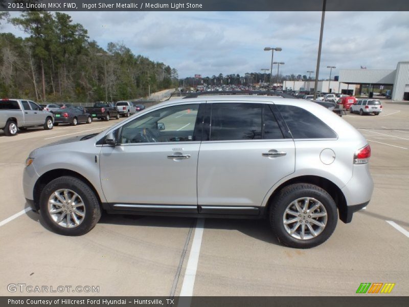 Ingot Silver Metallic / Medium Light Stone 2012 Lincoln MKX FWD