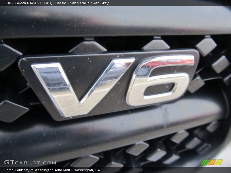 Classic Silver Metallic / Ash Gray 2007 Toyota RAV4 V6 4WD