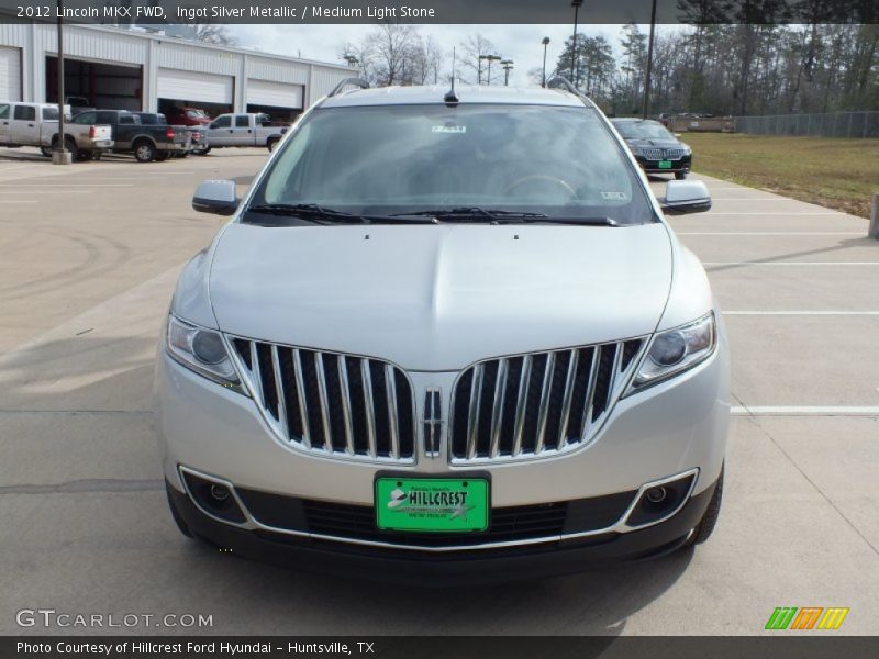 Ingot Silver Metallic / Medium Light Stone 2012 Lincoln MKX FWD