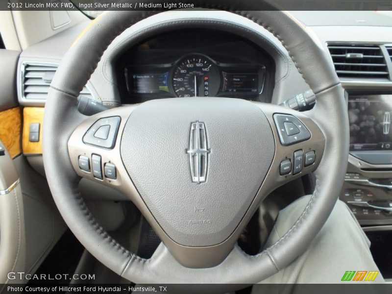 Ingot Silver Metallic / Medium Light Stone 2012 Lincoln MKX FWD