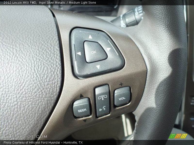 Ingot Silver Metallic / Medium Light Stone 2012 Lincoln MKX FWD