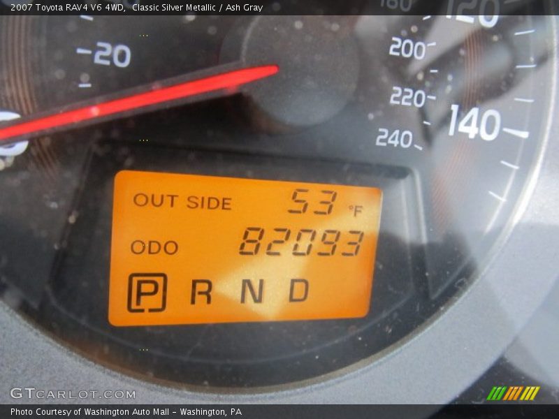 Classic Silver Metallic / Ash Gray 2007 Toyota RAV4 V6 4WD