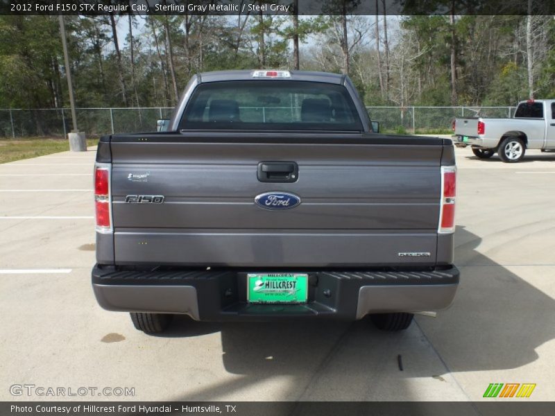 Sterling Gray Metallic / Steel Gray 2012 Ford F150 STX Regular Cab