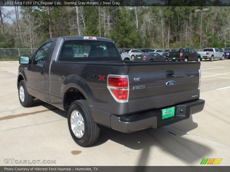 Sterling Gray Metallic / Steel Gray 2012 Ford F150 STX Regular Cab