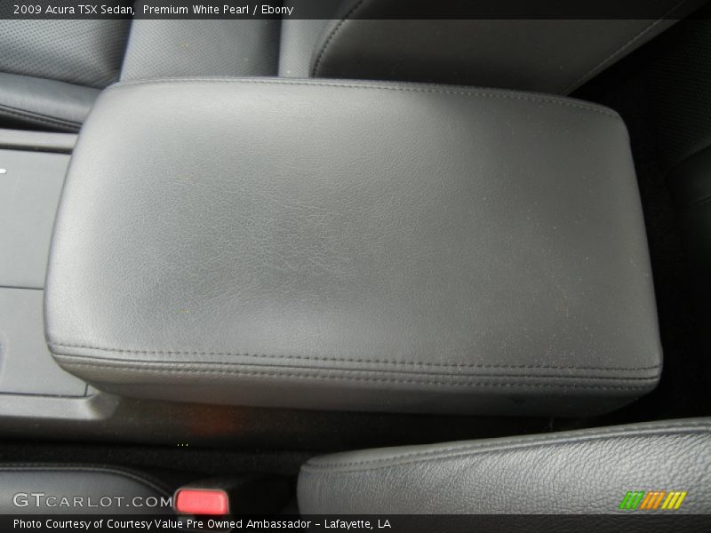 Premium White Pearl / Ebony 2009 Acura TSX Sedan