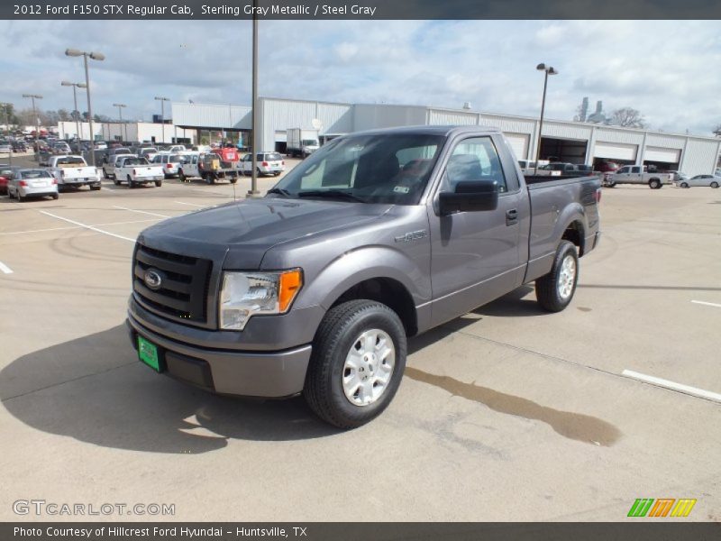 Sterling Gray Metallic / Steel Gray 2012 Ford F150 STX Regular Cab