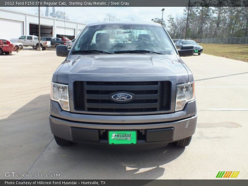 Sterling Gray Metallic / Steel Gray 2012 Ford F150 STX Regular Cab