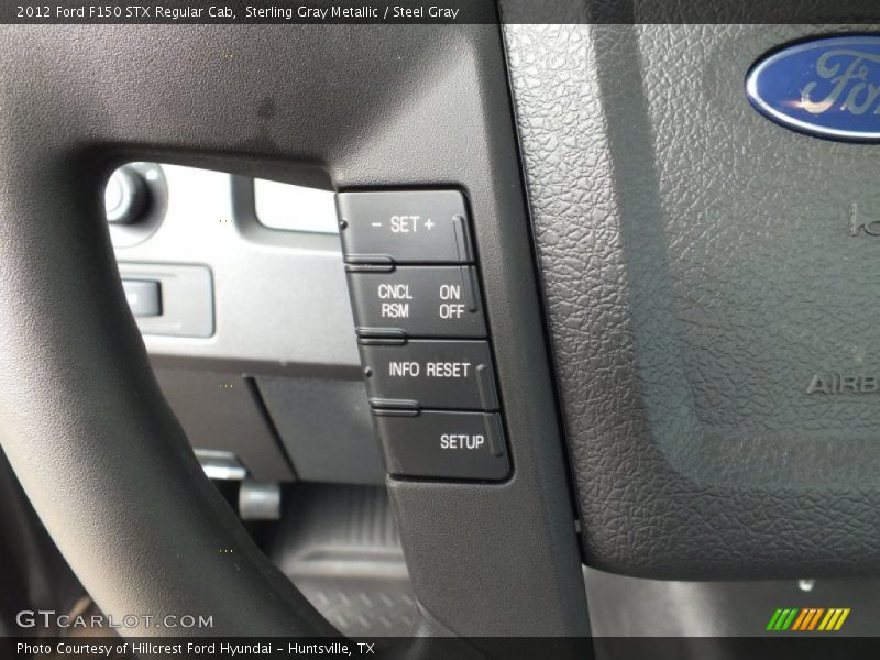 Sterling Gray Metallic / Steel Gray 2012 Ford F150 STX Regular Cab