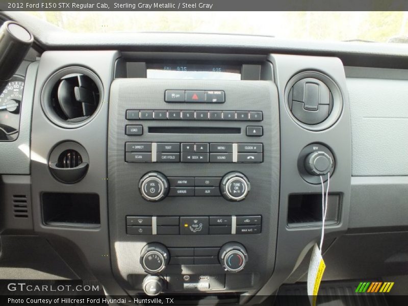 Sterling Gray Metallic / Steel Gray 2012 Ford F150 STX Regular Cab