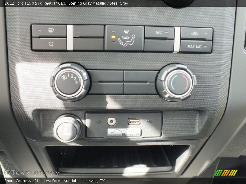 Sterling Gray Metallic / Steel Gray 2012 Ford F150 STX Regular Cab
