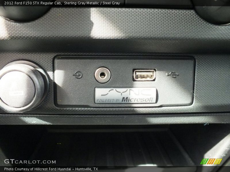 Sterling Gray Metallic / Steel Gray 2012 Ford F150 STX Regular Cab
