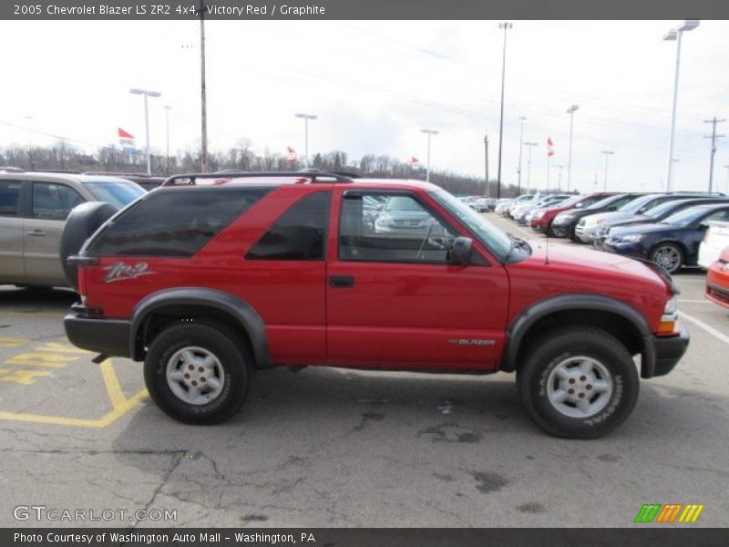 Victory Red / Graphite 2005 Chevrolet Blazer LS ZR2 4x4