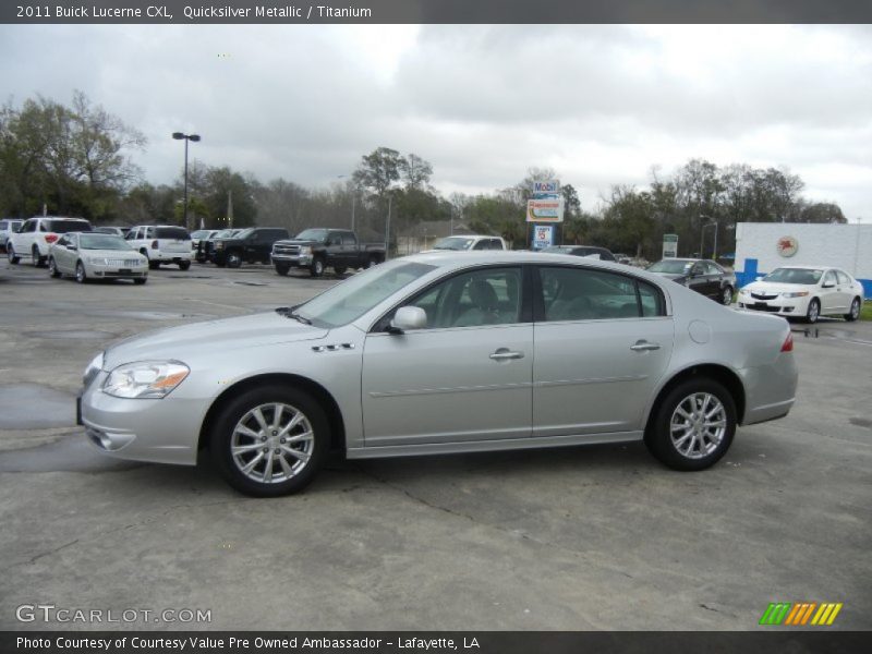 Quicksilver Metallic / Titanium 2011 Buick Lucerne CXL