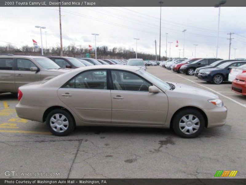 Desert Sand Mica / Taupe 2003 Toyota Camry LE