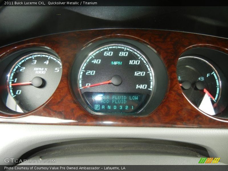 Quicksilver Metallic / Titanium 2011 Buick Lucerne CXL