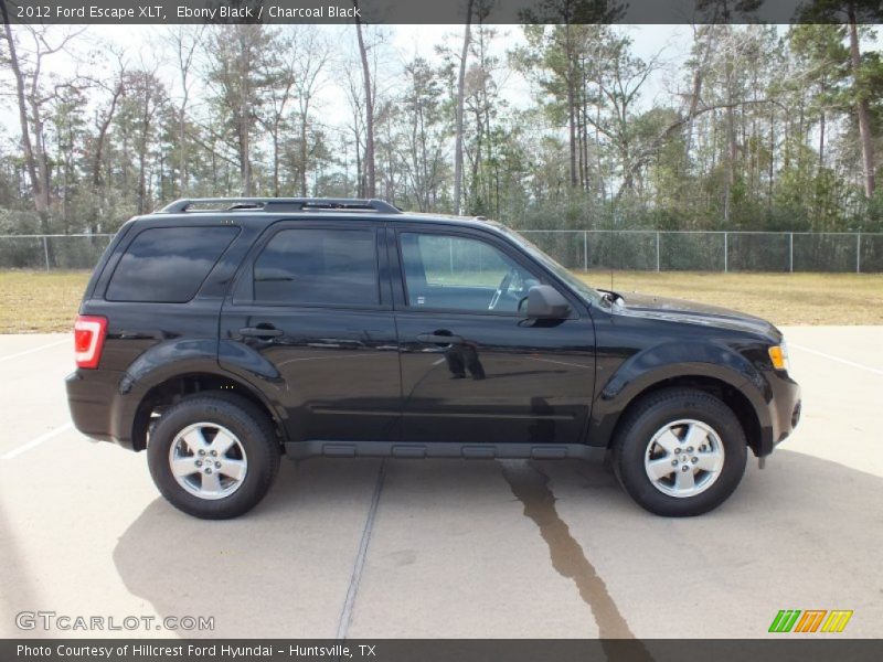 Ebony Black / Charcoal Black 2012 Ford Escape XLT