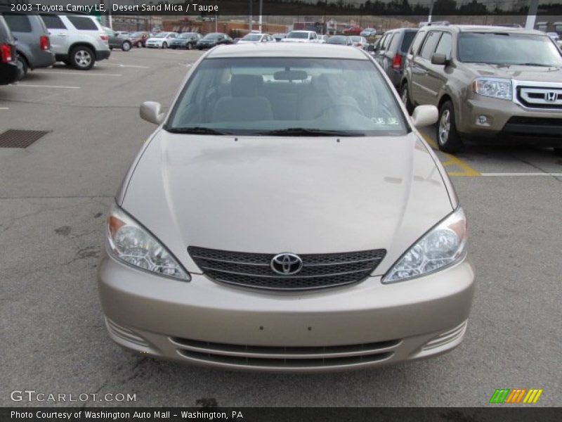 Desert Sand Mica / Taupe 2003 Toyota Camry LE