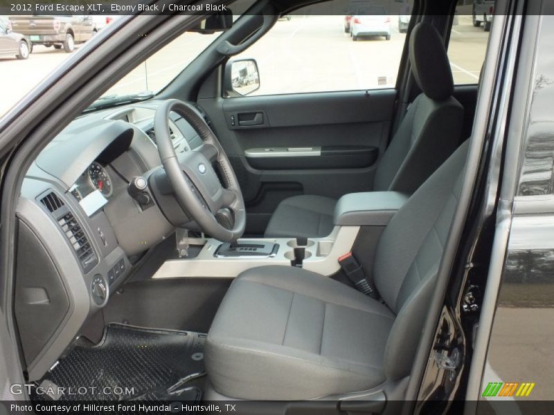 Ebony Black / Charcoal Black 2012 Ford Escape XLT