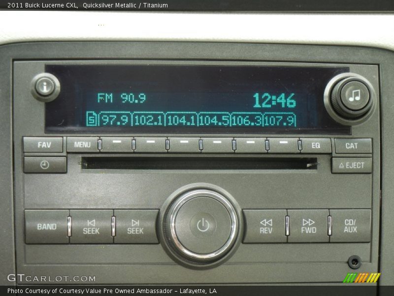 Quicksilver Metallic / Titanium 2011 Buick Lucerne CXL