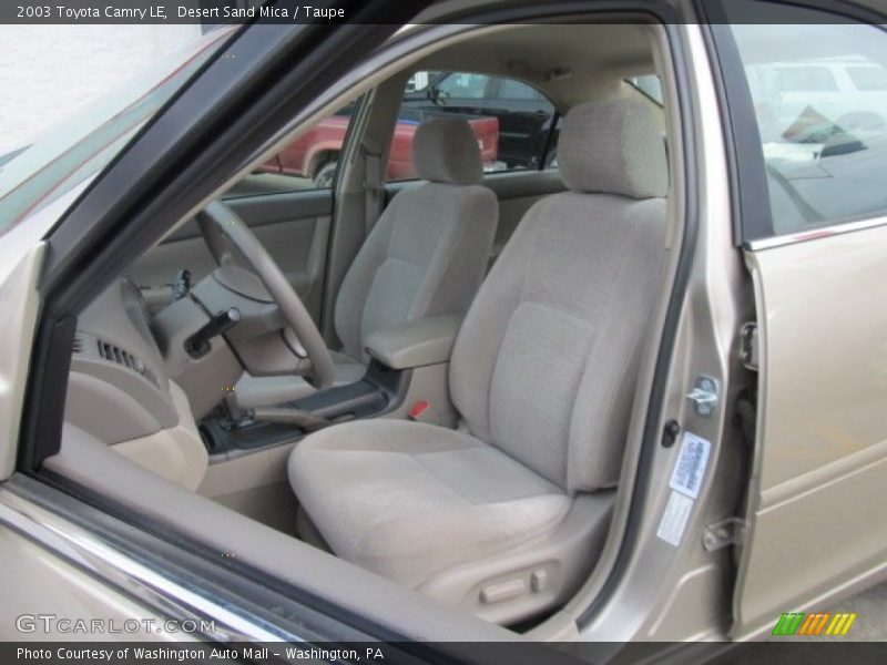 Desert Sand Mica / Taupe 2003 Toyota Camry LE
