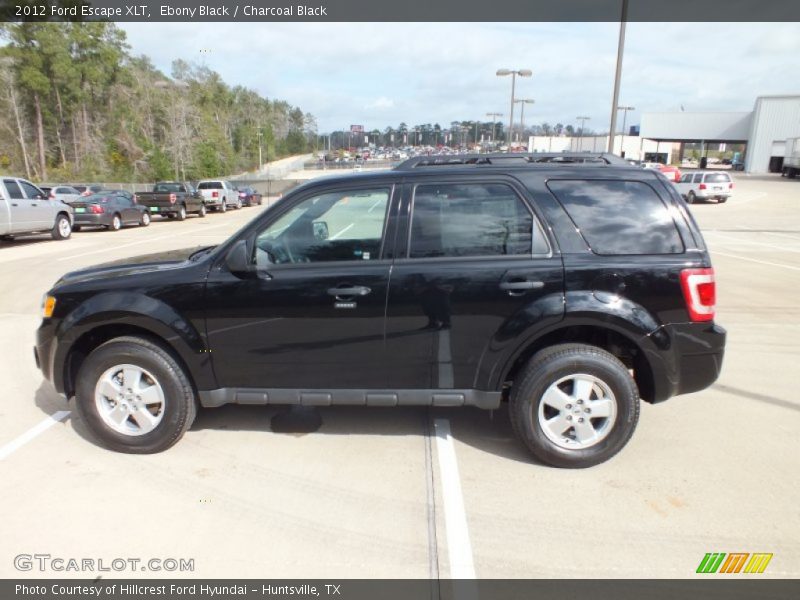 Ebony Black / Charcoal Black 2012 Ford Escape XLT