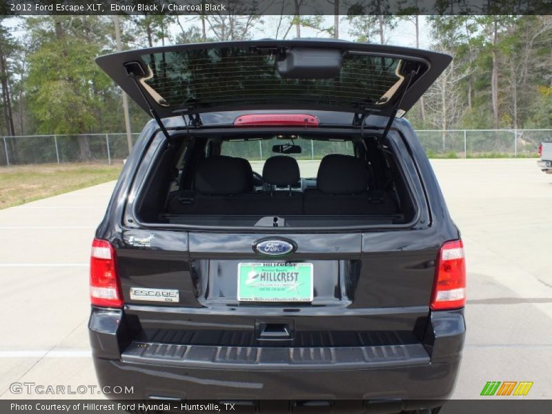 Ebony Black / Charcoal Black 2012 Ford Escape XLT