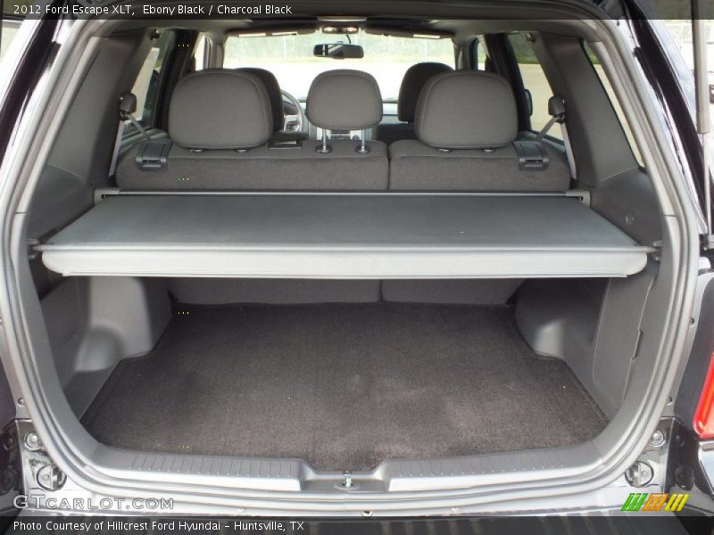 Ebony Black / Charcoal Black 2012 Ford Escape XLT