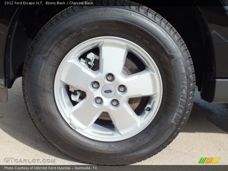 Ebony Black / Charcoal Black 2012 Ford Escape XLT