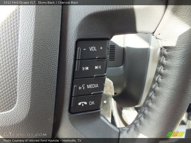 Ebony Black / Charcoal Black 2012 Ford Escape XLT
