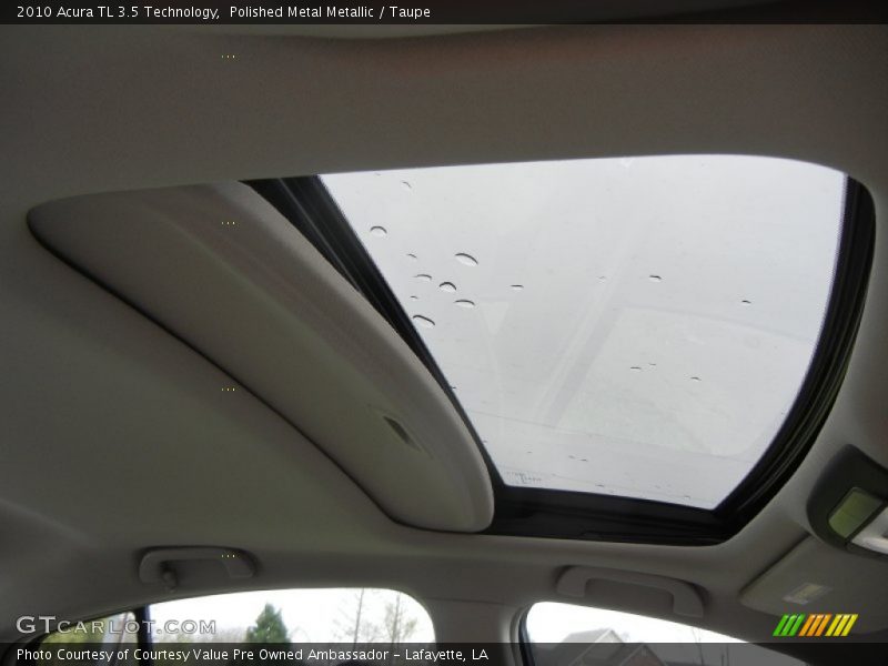 Polished Metal Metallic / Taupe 2010 Acura TL 3.5 Technology