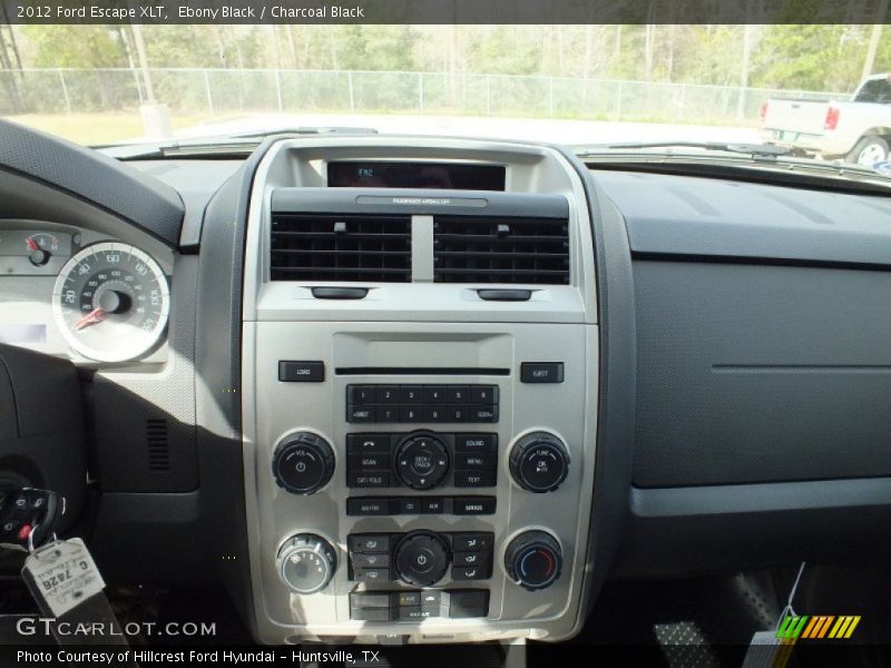 Ebony Black / Charcoal Black 2012 Ford Escape XLT