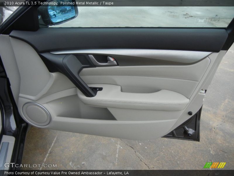 Polished Metal Metallic / Taupe 2010 Acura TL 3.5 Technology