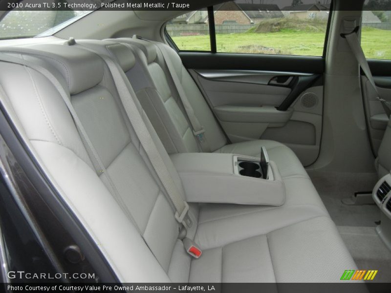 Polished Metal Metallic / Taupe 2010 Acura TL 3.5 Technology