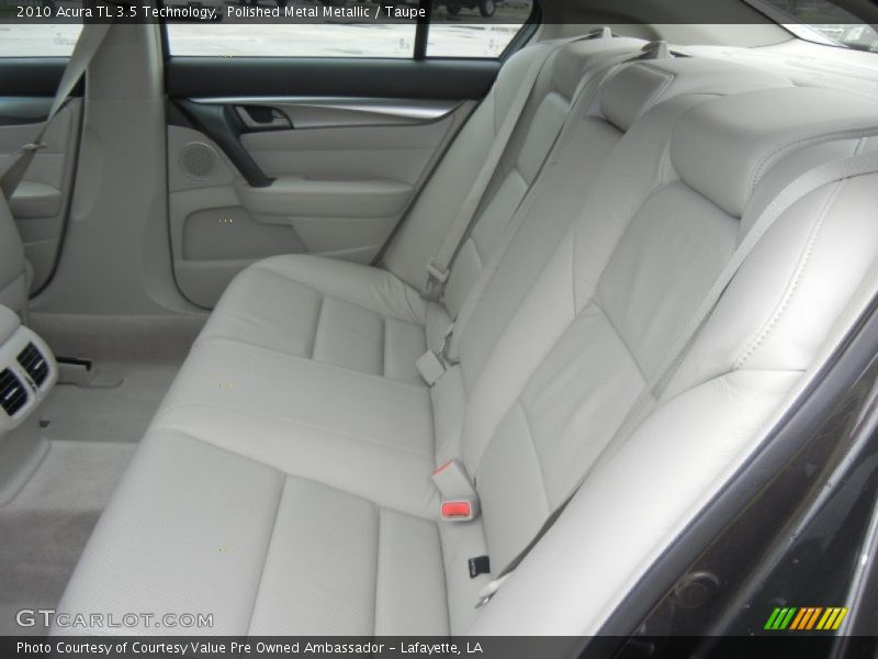 Polished Metal Metallic / Taupe 2010 Acura TL 3.5 Technology